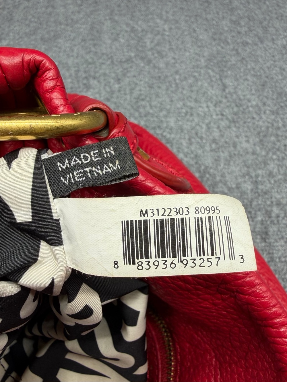MARC JACOBS Classic Q Hiller Bag Bright Red - Picture 13 of 15